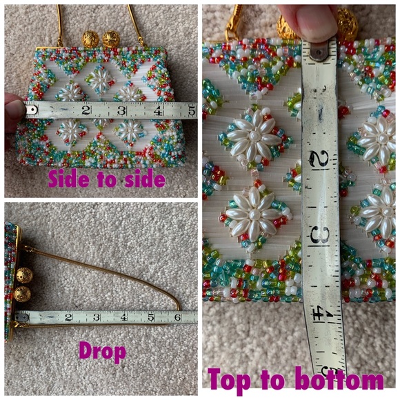 Vintage Beaded Small Purse - Picture 8 of 8